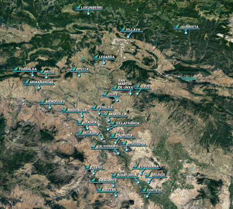 Ubicaciones CEL TODA Navarra | Edinor