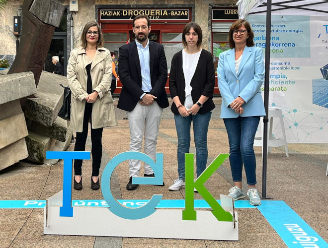 Renault Autonervion-eko Ainara Martin, Edinor-eko zuzendari komertziala Javier Zuazola, San Fidel ikastolako Goizane Laiseka eta Gernika-Lumoko lehen alkateorde María Uribe